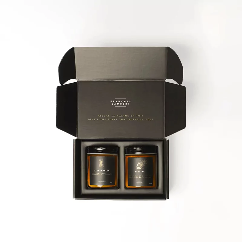 Black Candle Boxes