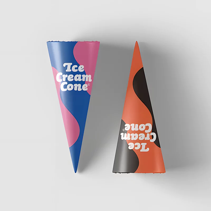 custom cone sleeves packaging
