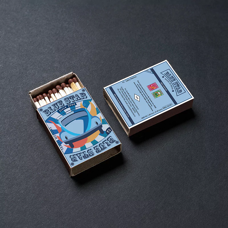 match boxes